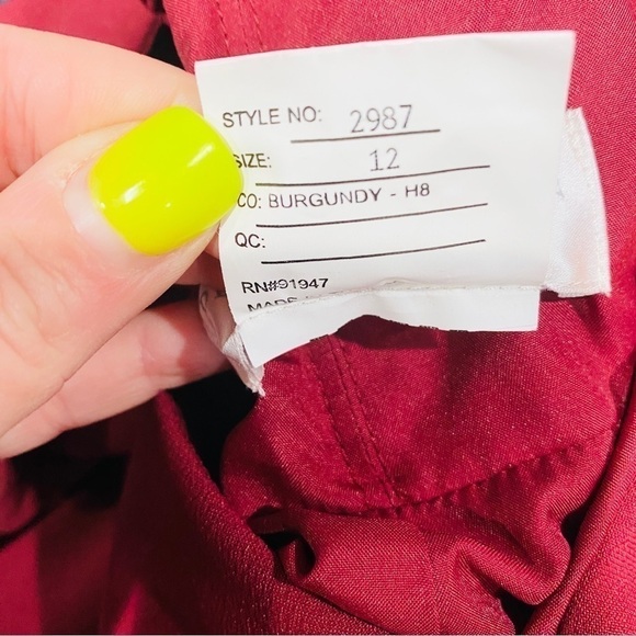 Dessy Collection 3012/2987 Off The Shoulder Criss Cross Back Trumpet Gown Dress - Picture 9 of 10